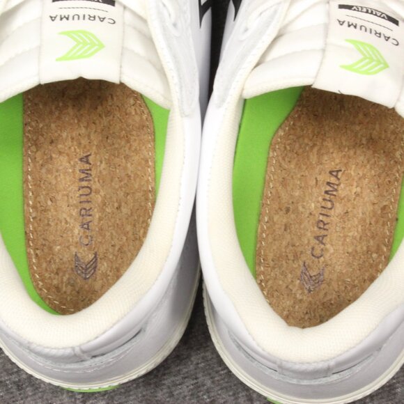 Cariuma Vallely Pro White Black Skateboard Sneakers Men's Size 12 (11.5) - Picture 10 of 11